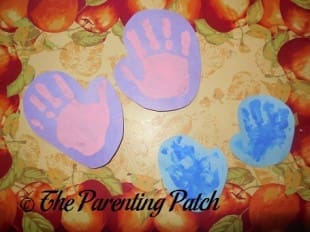 Cold Hands Warm Heart Handprint Craft