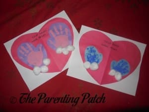Cold Hands Warm Heart Handprint Craft