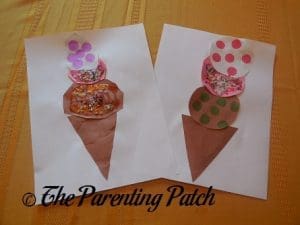 Paper Ice Cream Cones