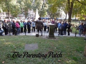 Paul Revere Grave in Granary Burying Ground
