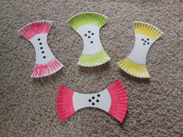 A Is for Apple Paper Plate Craft