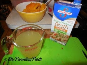 Chicken Broth for Coconut Milk Pumpkin Soup