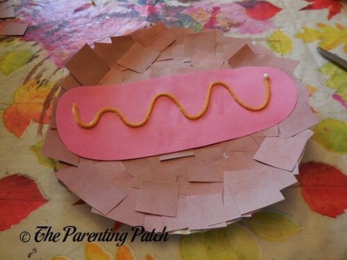 H Is for Hot Dog Paper Plate Craft