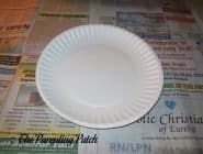 H Is for Hamburger Paper Plate Craft