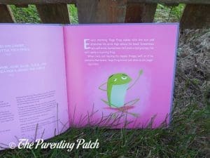 Inside Pages of 'Yoga Frog' 1