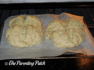Partially Baked Rosemary and Olive Oil Soda Bread