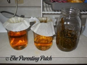 Filtering More Peppermint Extract