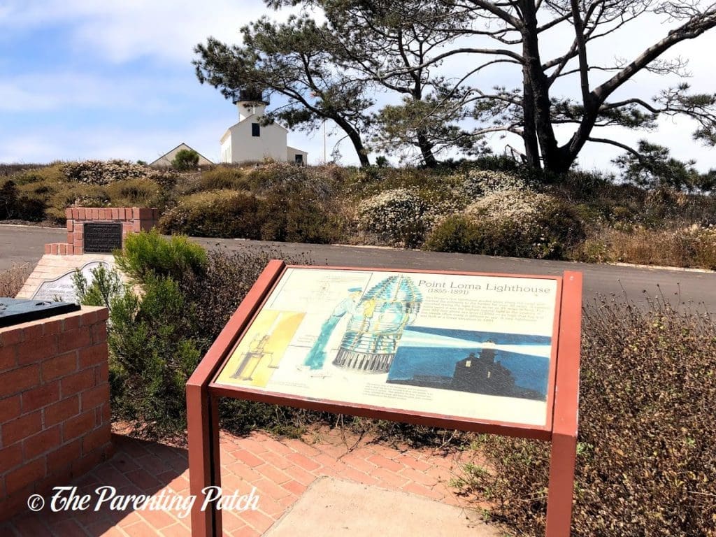 Point Loma Lighthouse Sign at Cabrillo National Monument