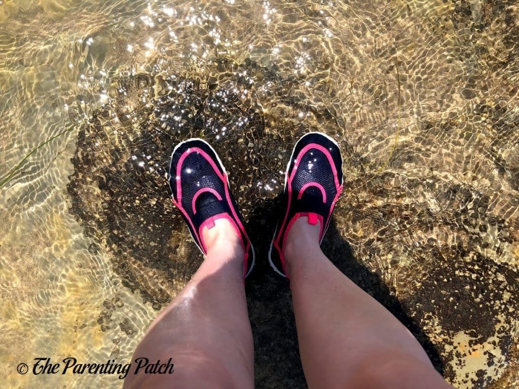 Feet in Tide Pool at Cabrillo National Monument