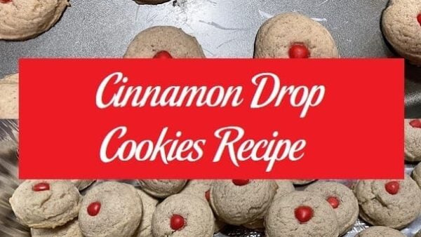Cinnamon Drop Cookies Recipe