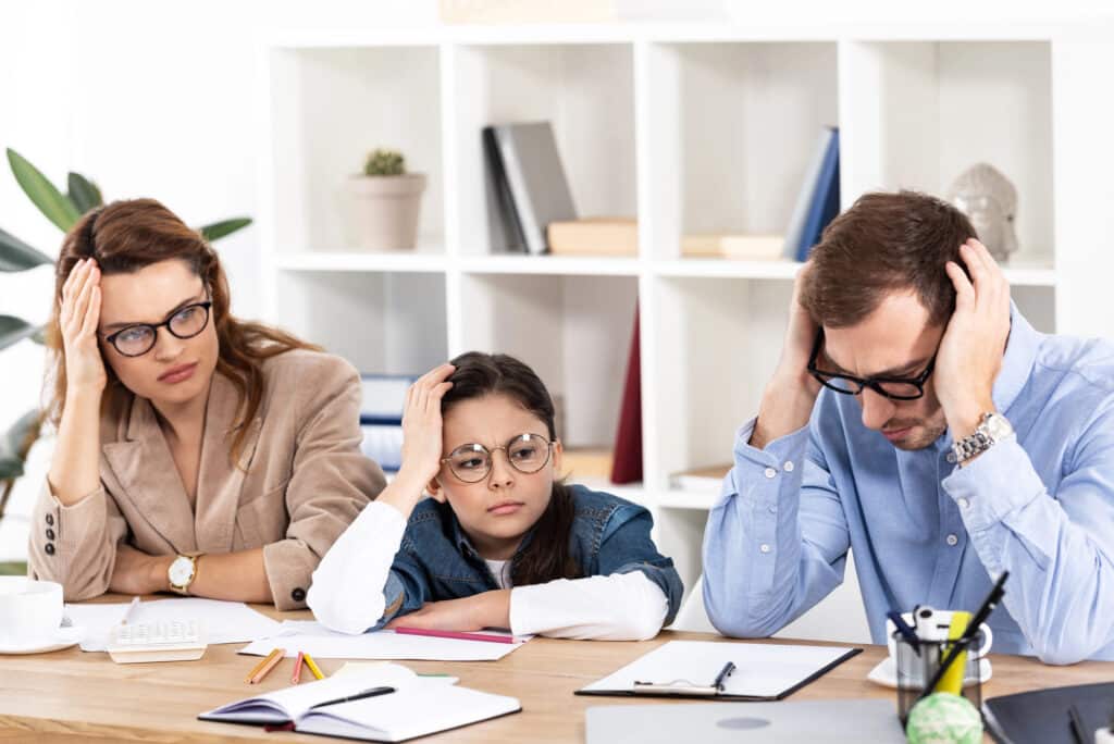 Family struggles with mental load