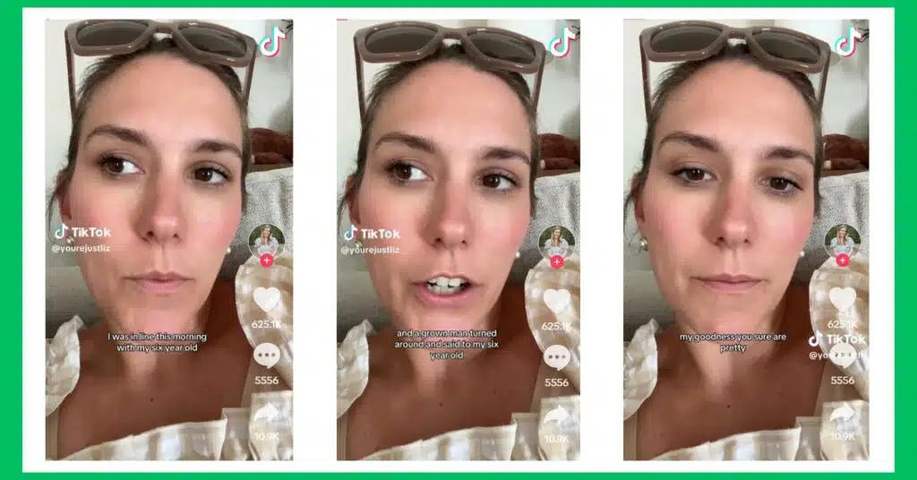 Mom tells story of strange man accosting her daughter