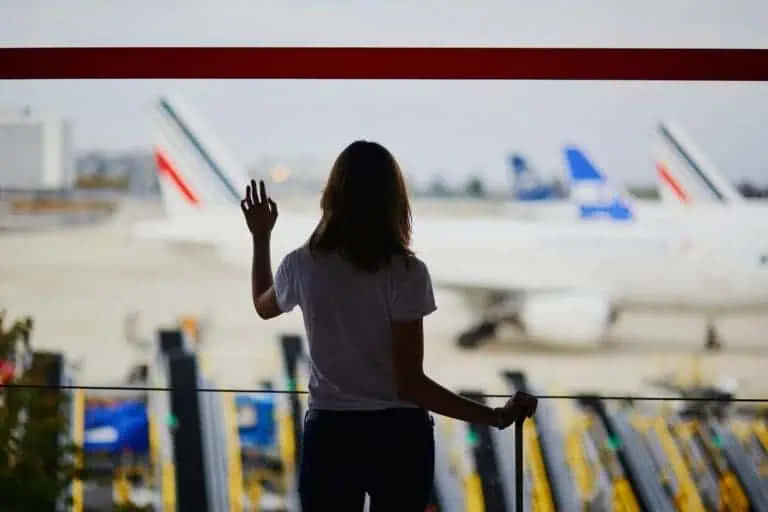 Children flying unaccompanied