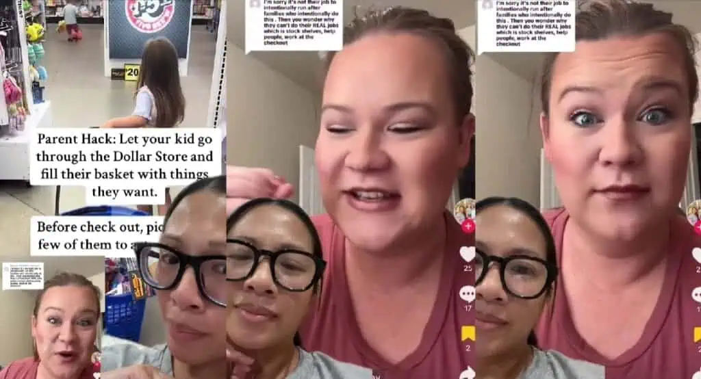 tiktoker describes "parenting hack" that involves dumping extra work on retail employees