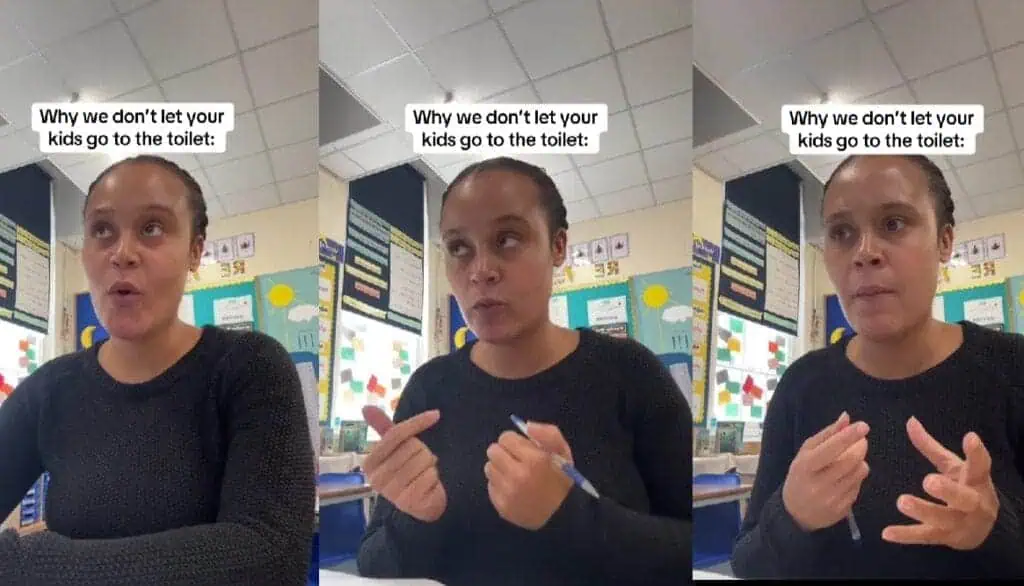 teacher explains why she doesn't let kids to to restroom when they ask