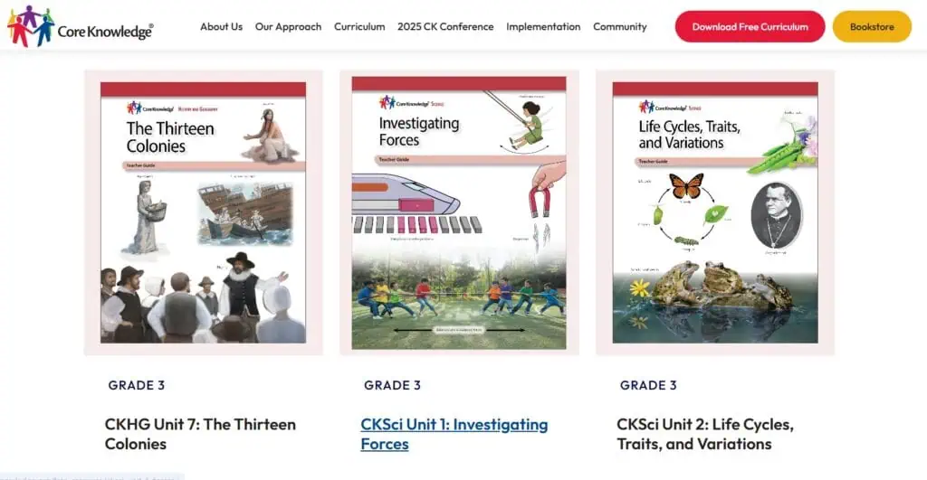 Image shows three 3rd grade textbooks, for science & social studies