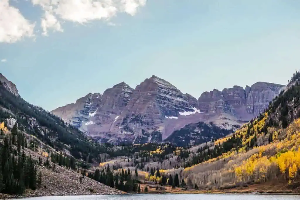 Maroon Bells , Aspen Colorado