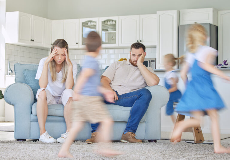 Stressed parents