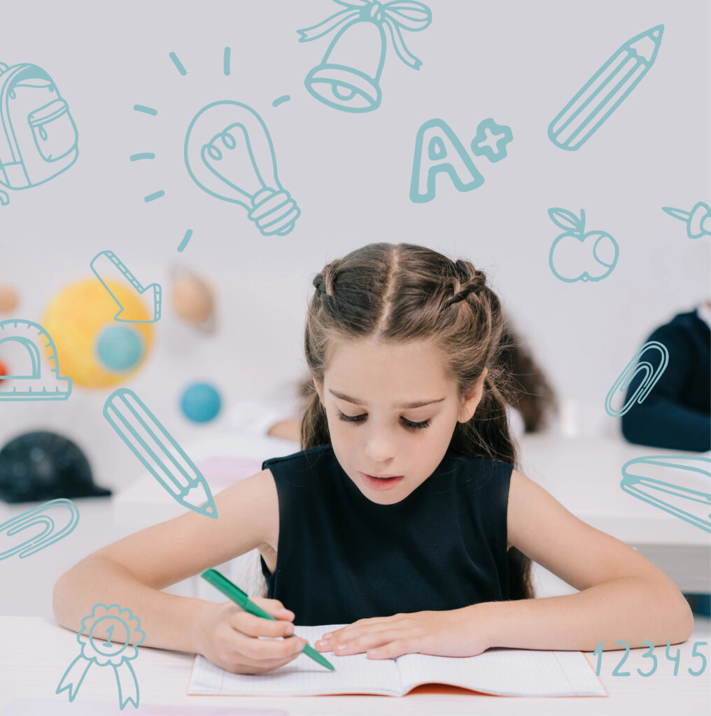 Girl Studying