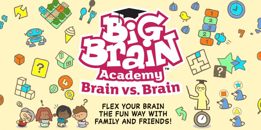 Big Brain Academy Brain vs. Brain - Best Nintendo Switch Games For Kids