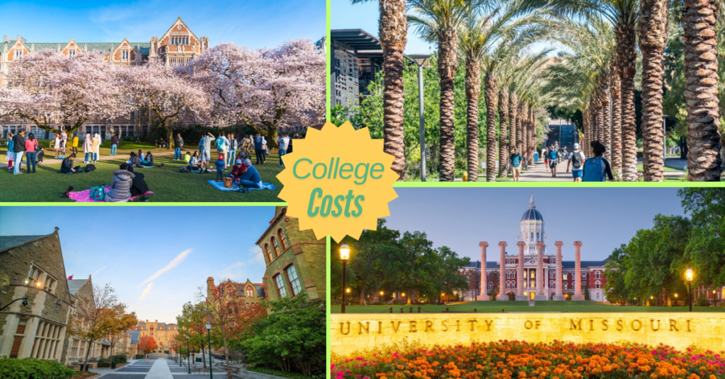 College Costs By State