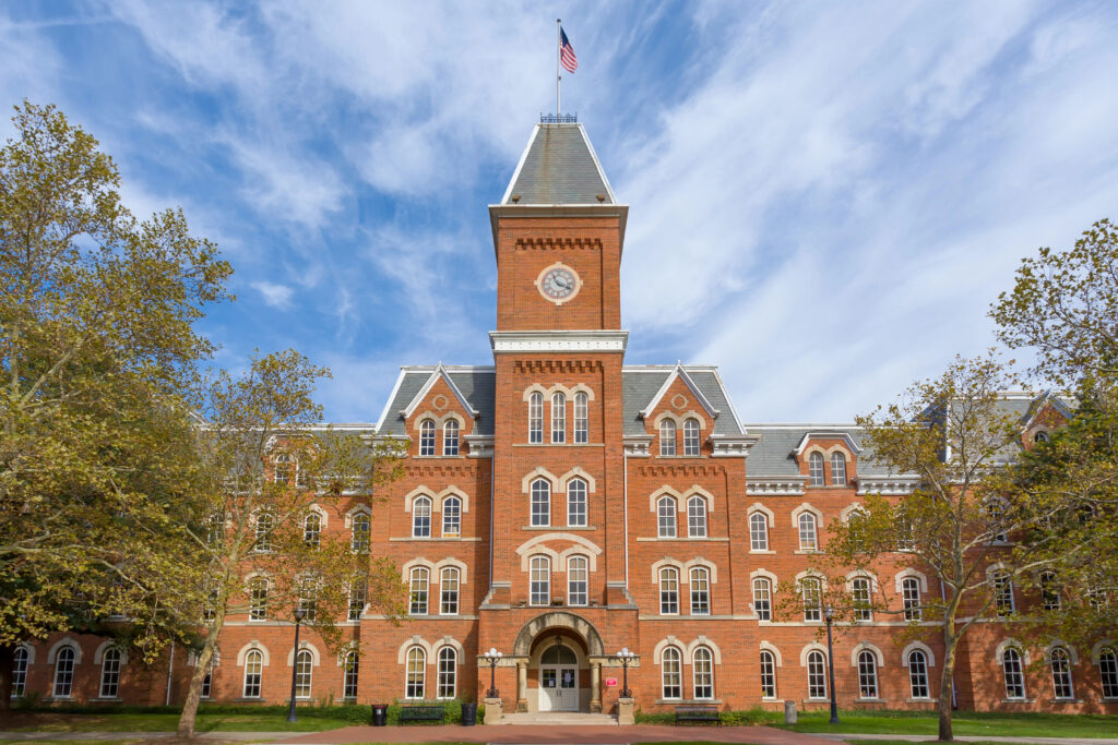 University Hall on Campus of The Ohio State University