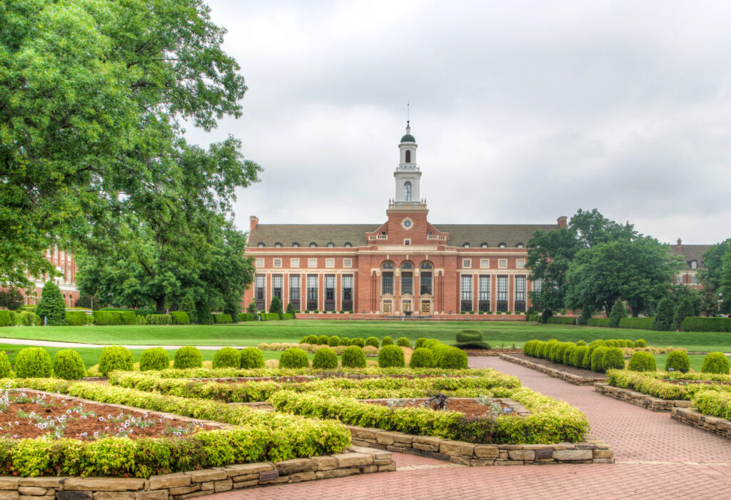 Edmon Low Library at Oklahoma State University
