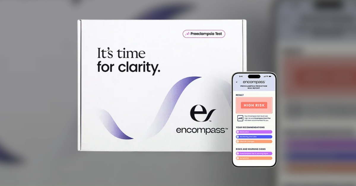 Compass at-home preeclampsia test