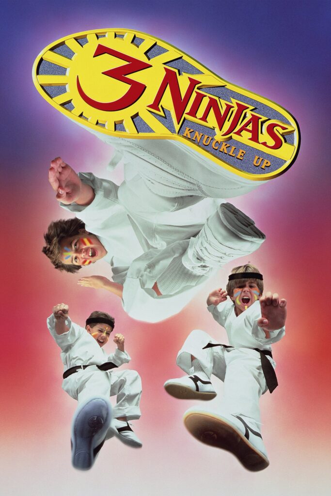 3 Ninjas Knuckle Up (1995) - Vertical Movie Poster
