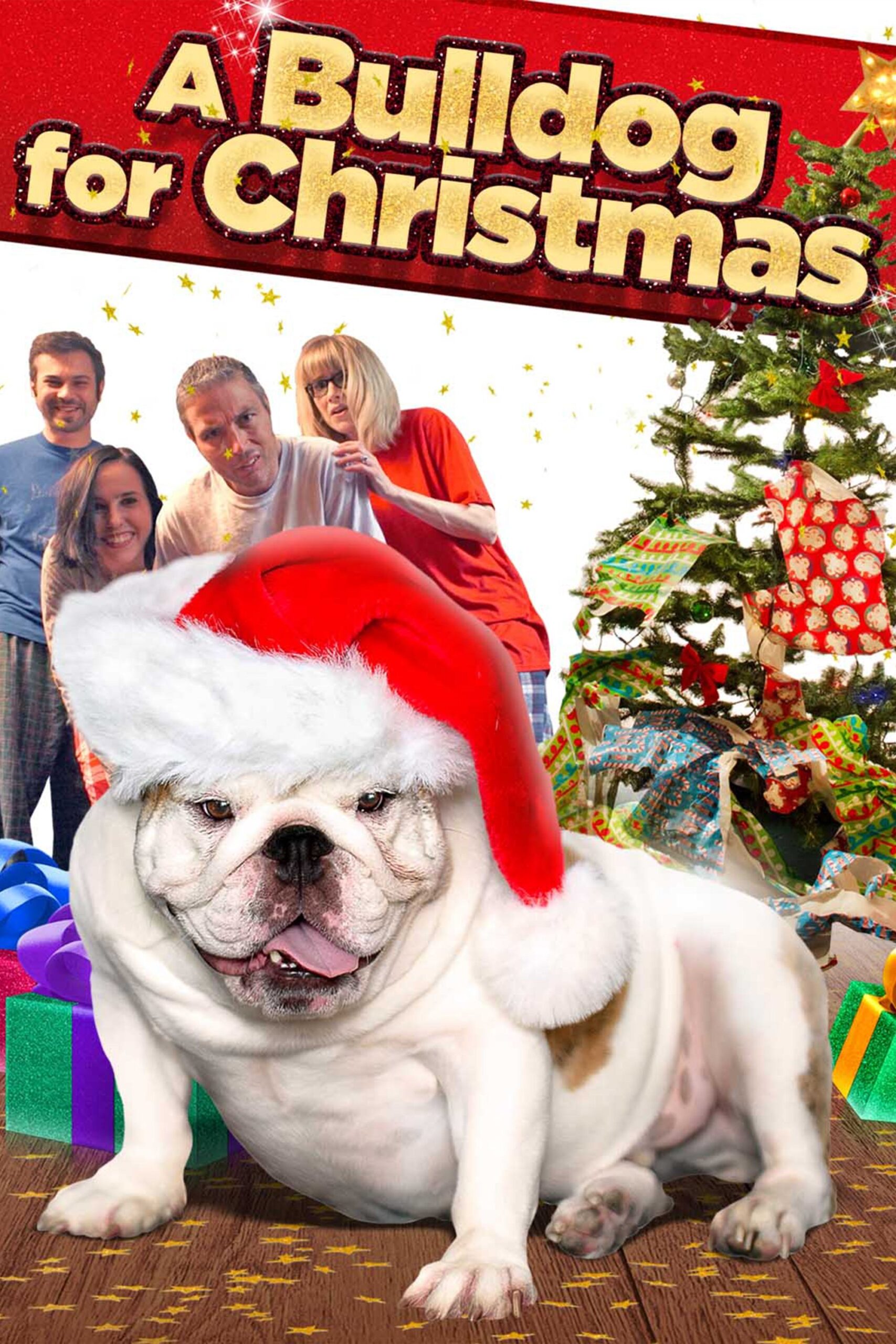A Bulldog for Christmas (2013) - Vertical Movie Poster