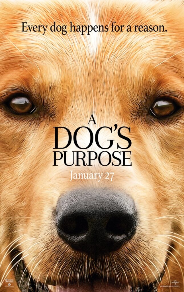 A Dog's Purpose (2017) - Vertical Movie Poster