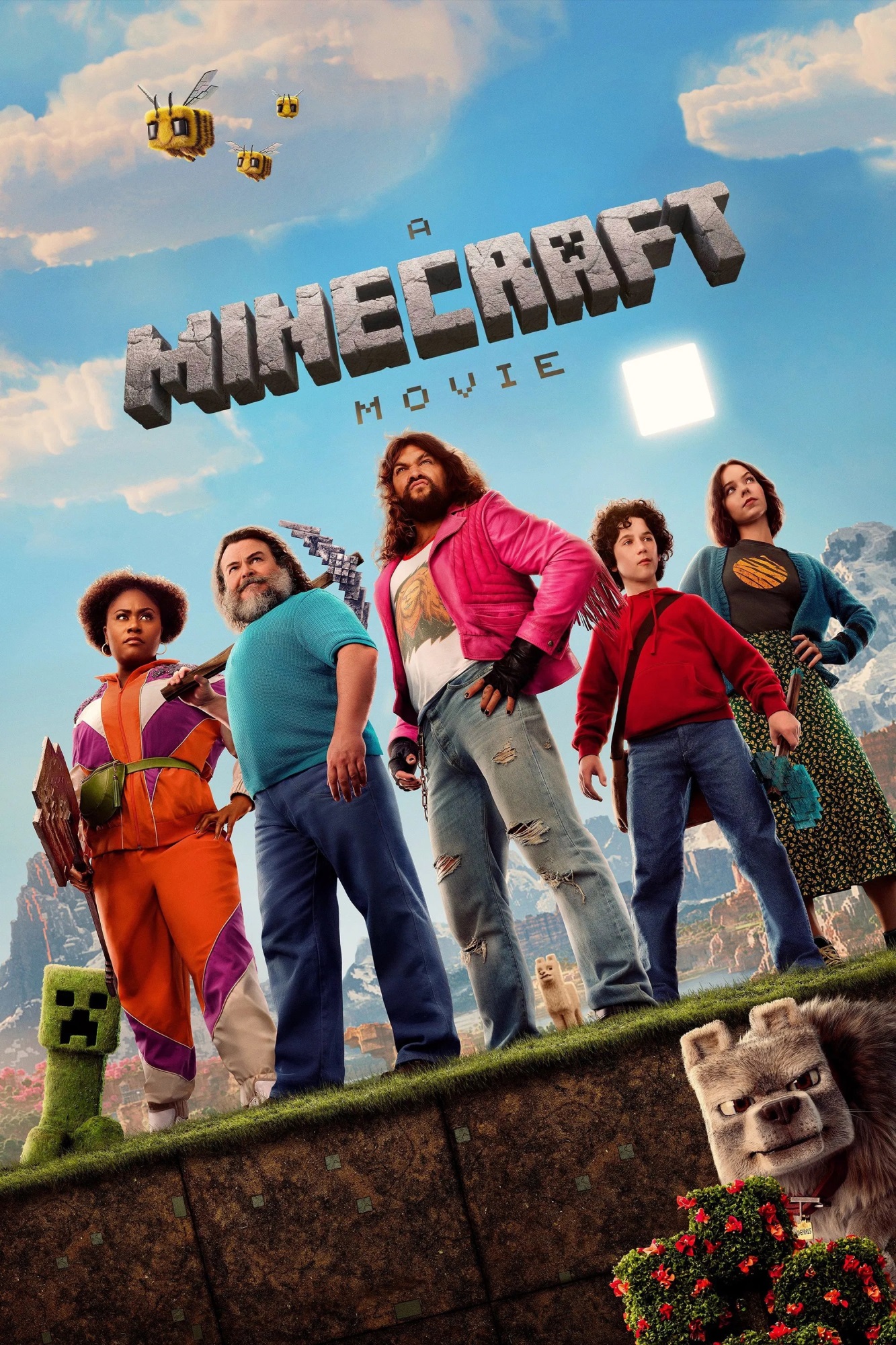 A Minecraft Movie (2025) - Vertical Movie Poster