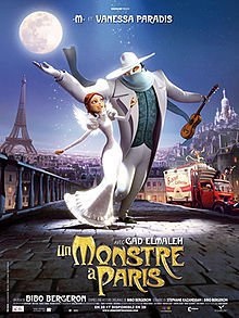 A Monster in Paris (2011) - Vertical Movie Poster