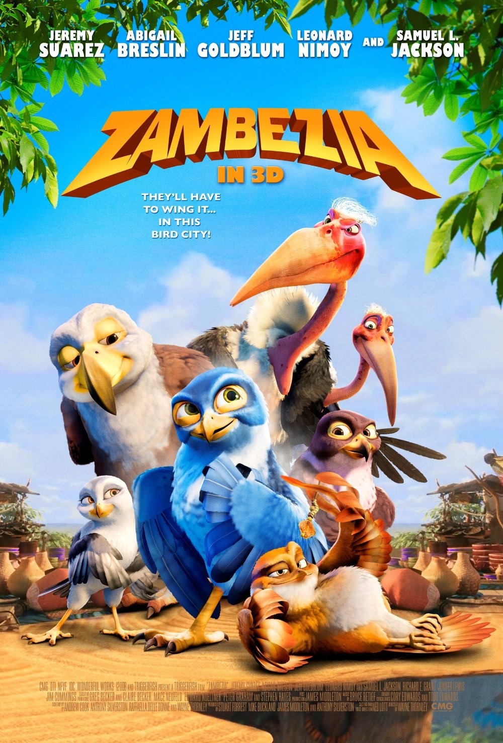 Adventures in Zambezia (2012) - Vertical Movie Poster