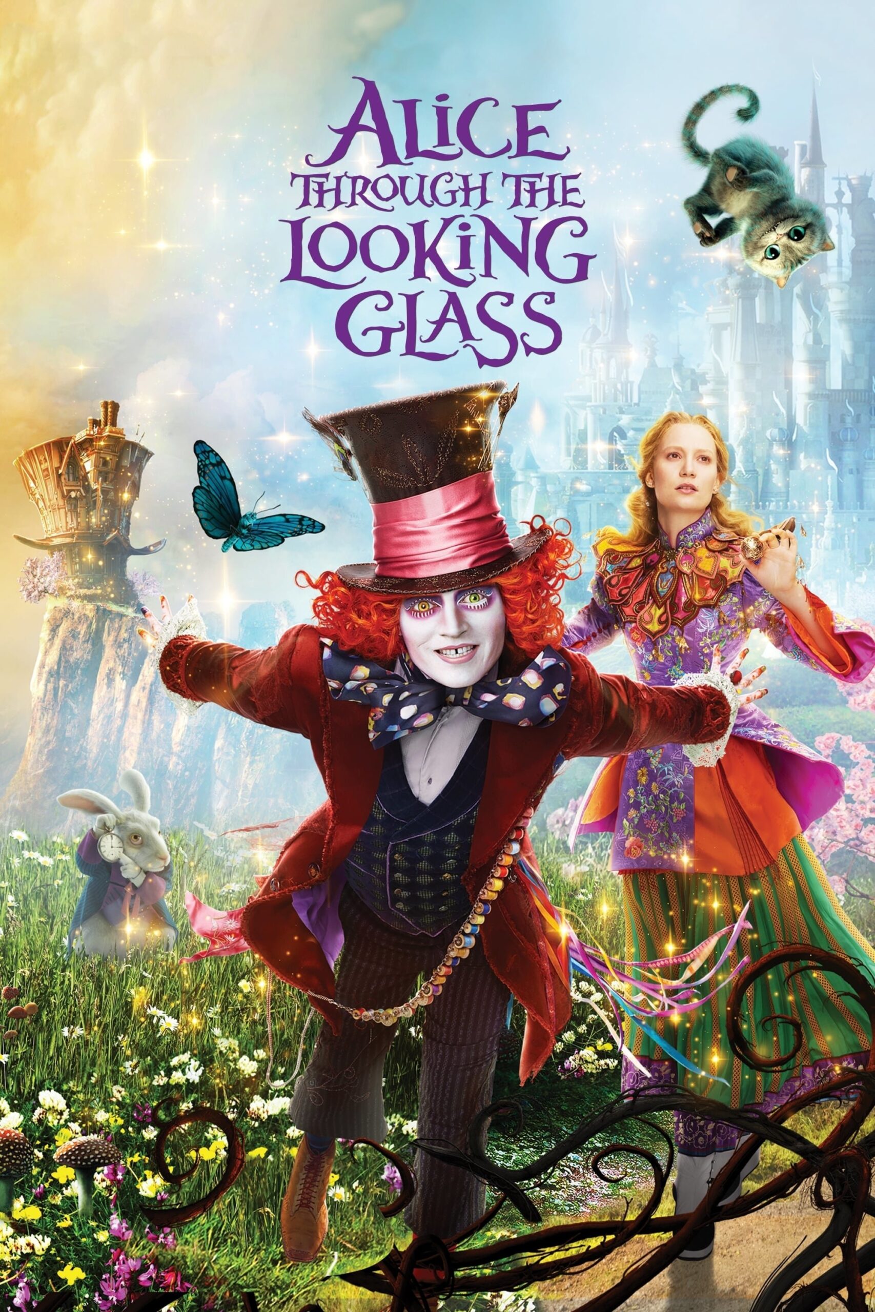 Alice Through the Looking Glass (2016) - Vertical Movie Poster