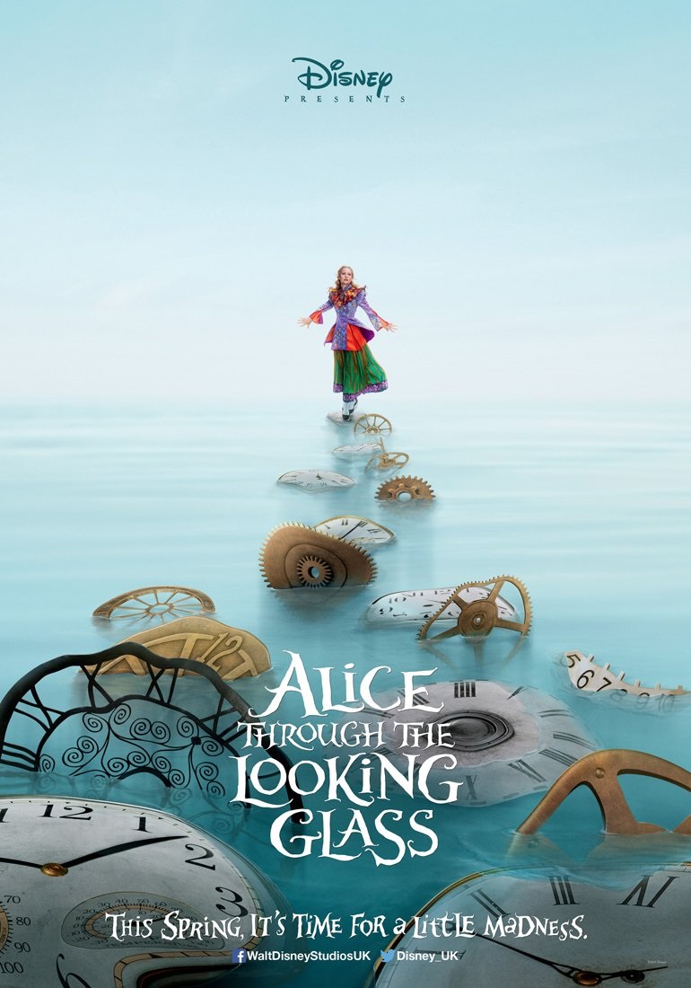 Alice Through the Looking Glass (2016) - Vertical Movie Poster