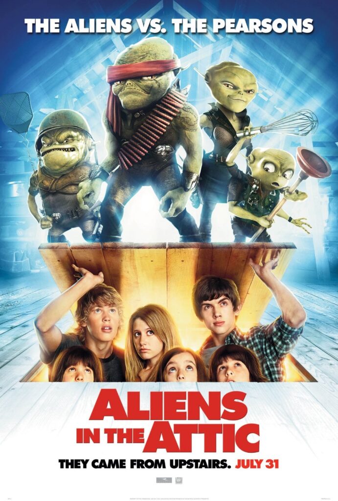 Aliens in the Attic (2009) - Vertical Movie Poster