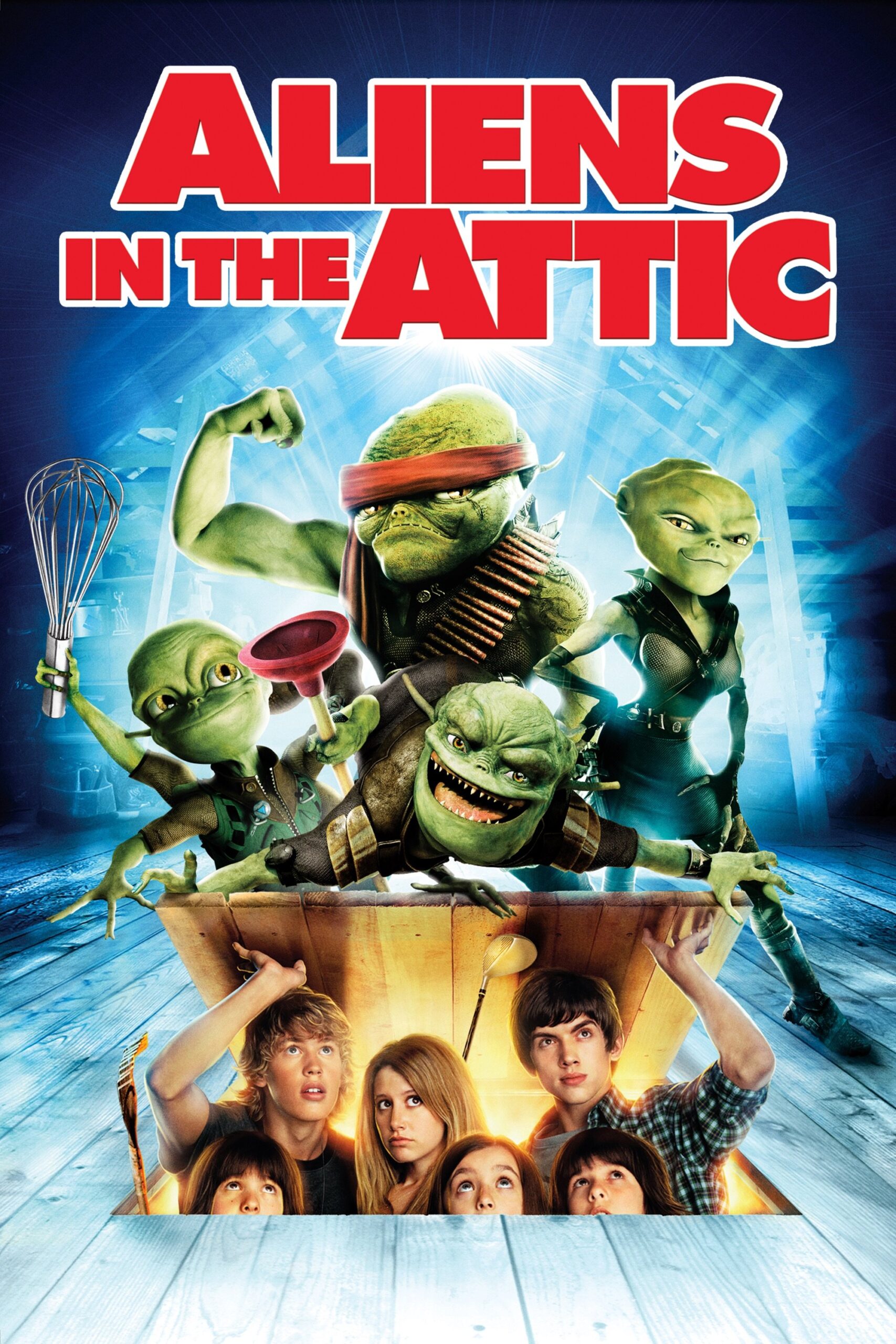Aliens in the Attic (2009) - Vertical Movie Poster