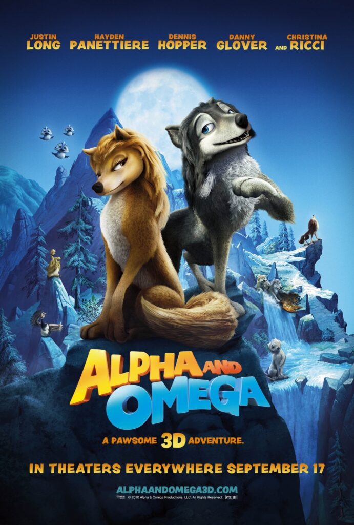 Alpha and Omega (2010) - Vertical Movie Poster