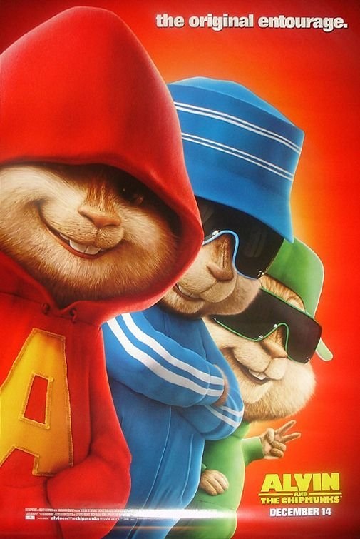 Alvin and the Chipmunks (2007) - Vertical Movie Poster