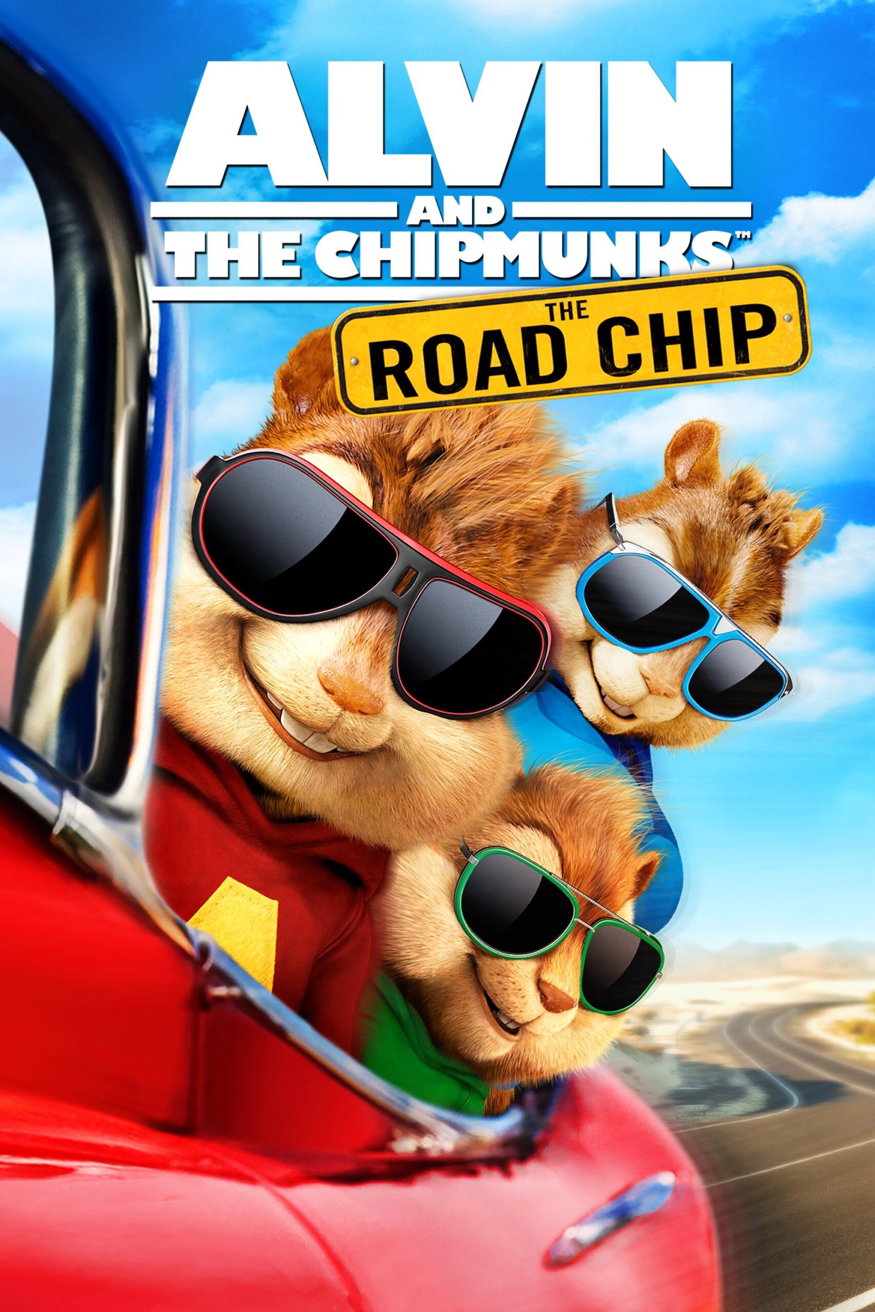 Alvin and the Chipmunks: The Road Chip (2015) - Vertical Movie Poster