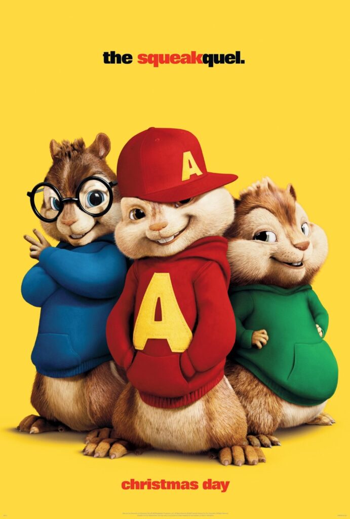 Alvin and the Chipmunks: The Squeakquel (2009) - Vertical Movie Poster