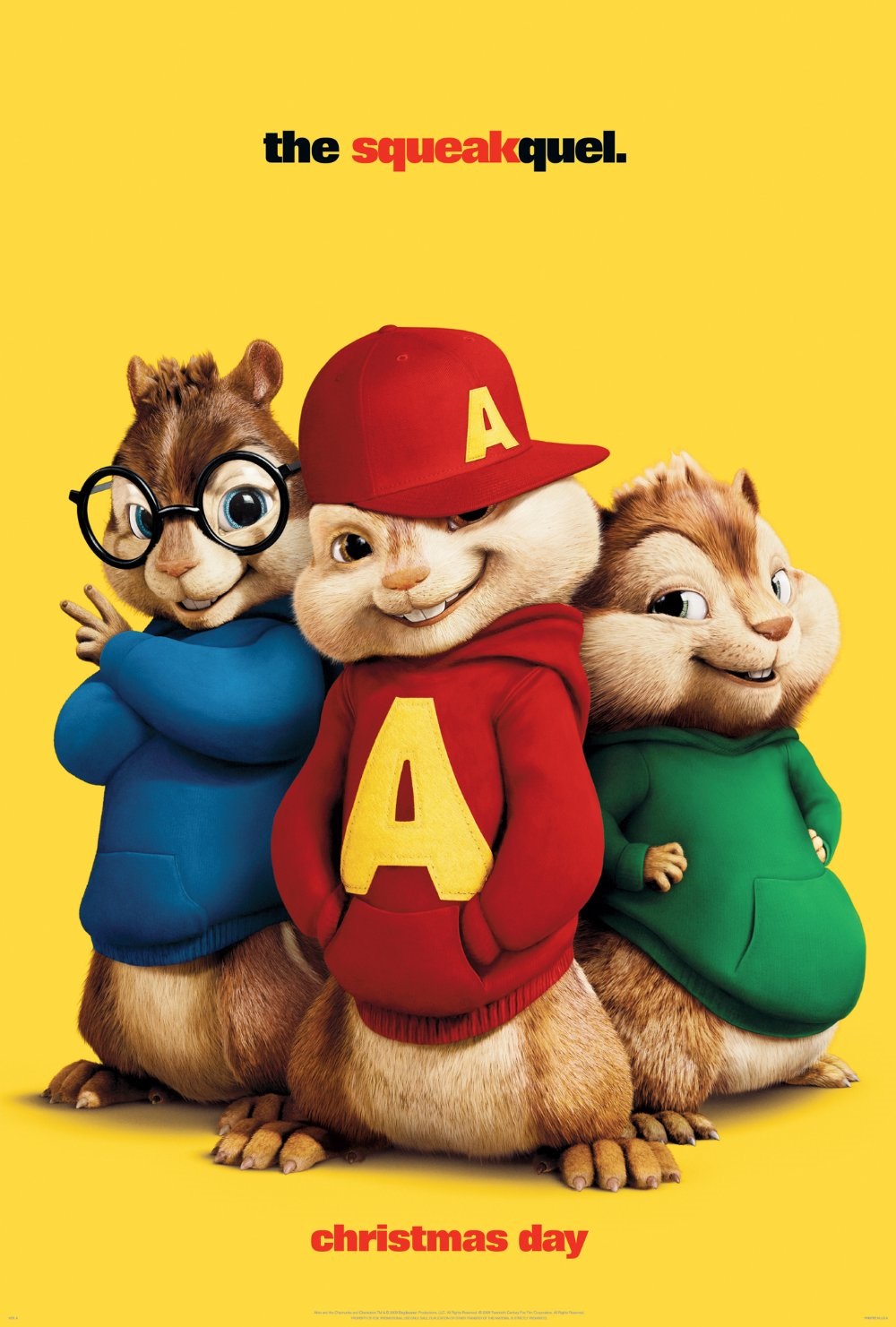 Alvin and the Chipmunks: The Squeakquel (2009) - Vertical Movie Poster