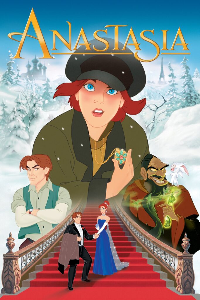 Anastasia (1997) - Vertical Movie Poster
