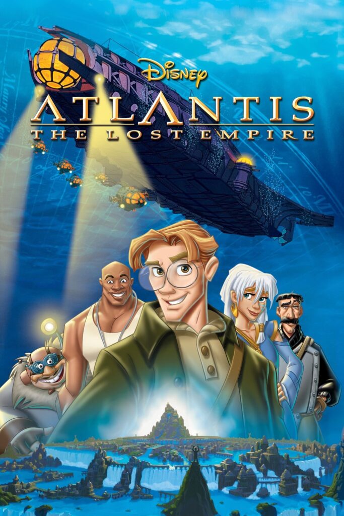 Atlantis: The Lost Empire (2001) - Vertical Movie Poster