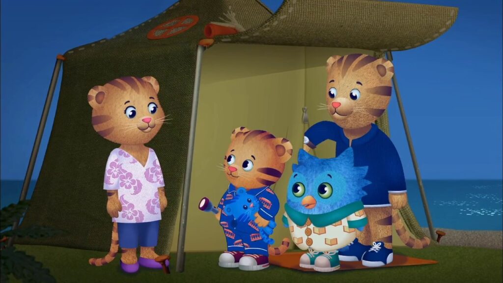 Backyard Camping - Camping Cartoons For Kids