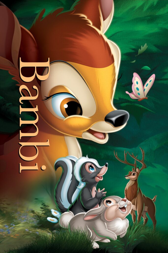 Bambi (1942) - Vertical Movie Poster