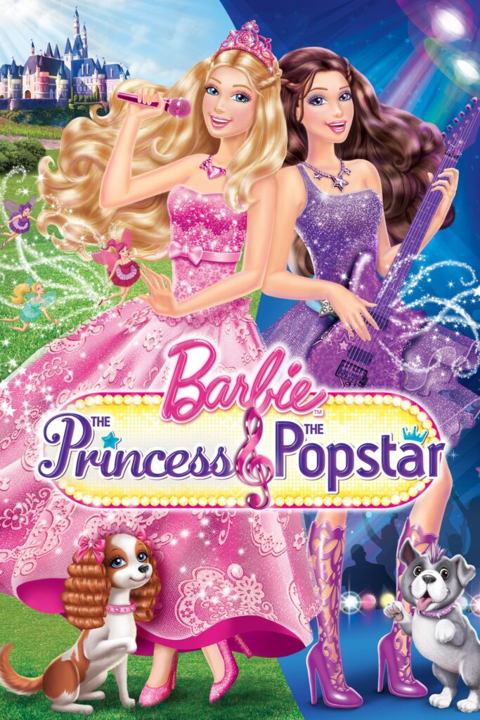Barbie: The Princess & the Popstar (2012) - Vertical Movie Poster