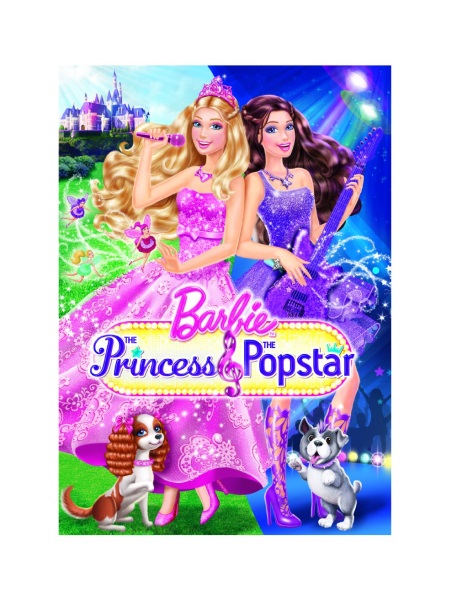 Barbie: The Princess & the Popstar (2012) - Vertical Movie Poster