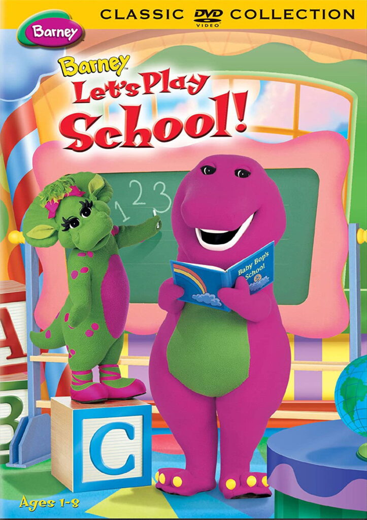 Barney: Let's Play School! (1999) - Vertical Movie Poster